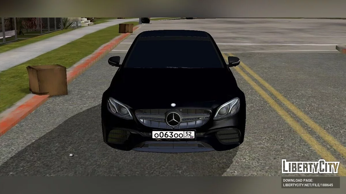 Mercedes-Benz E63s / GTA San Andreas (iOS, Android)