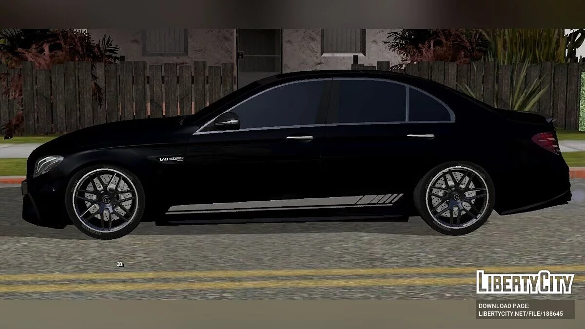 Mercedes-Benz E63s / GTA San Andreas (iOS, Android)