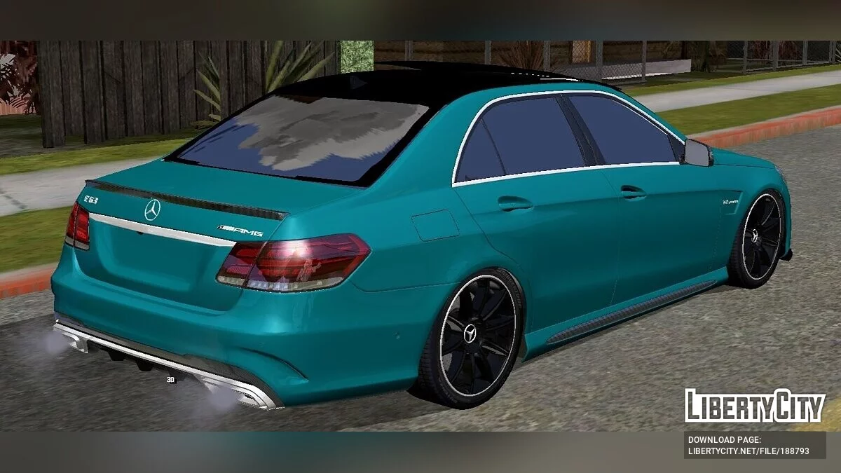 Mercedes-Benz W212 / GTA San Andreas (iOS, Android)