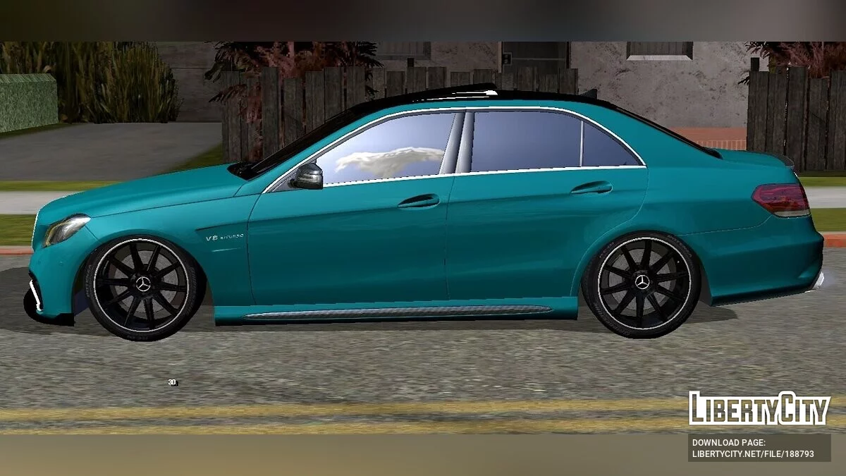 Mercedes-Benz W212 / GTA San Andreas (iOS, Android)