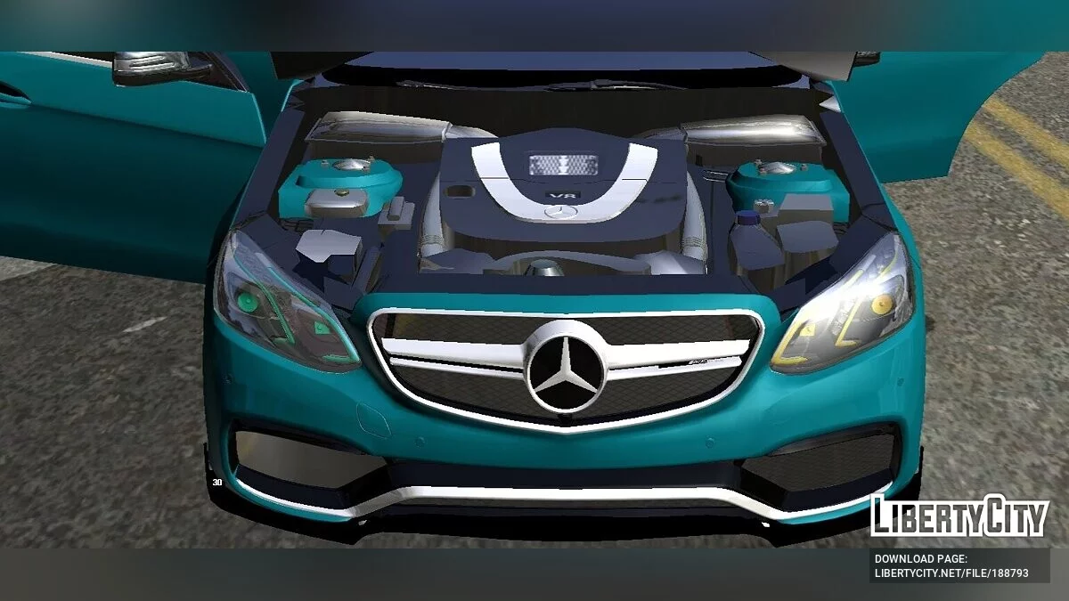 Mercedes-Benz W212 / GTA San Andreas (iOS, Android)