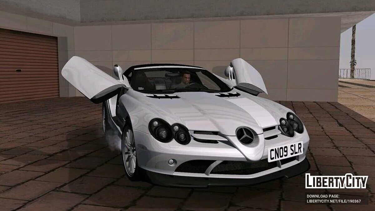 2009 Mercedes-Benz SLR McLaren 722S Roadster / GTA San Andreas (iOS, Android)