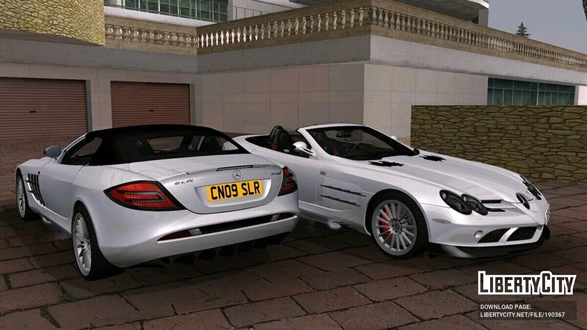 2009 Mercedes-Benz SLR McLaren 722S Roadster / GTA San Andreas (iOS, Android)