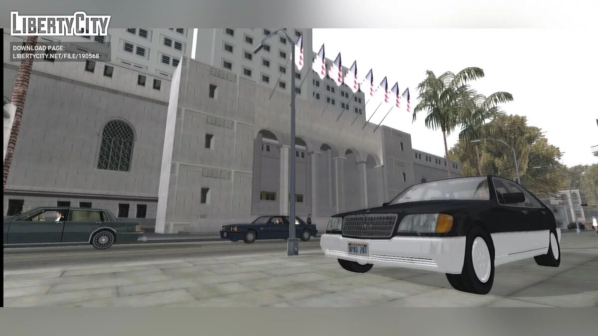 Mercedes-Benz 600SEL (V140) / GTA San Andreas (iOS, Android)