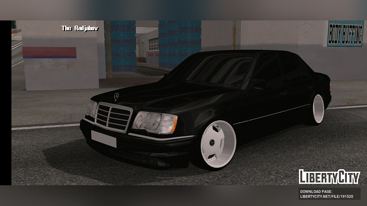 Скачать Mersedes-Benz E500 W124 для GTA San Andreas (iOS, Android)