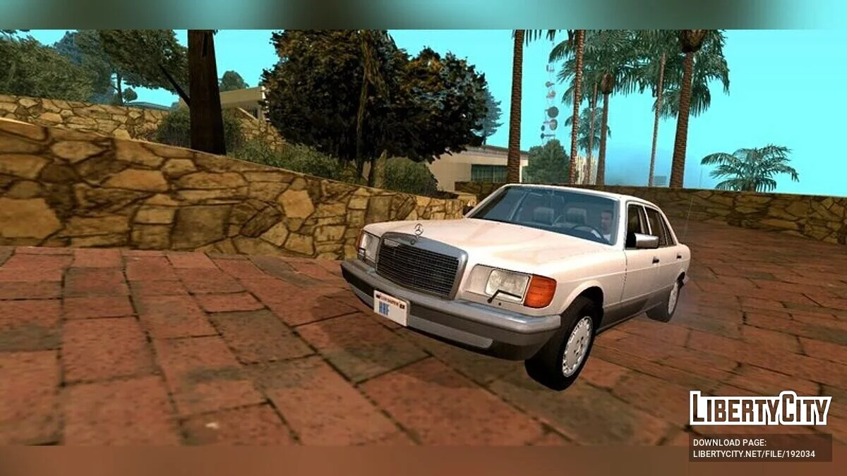 Mercedes-Benz 560SEL / GTA San Andreas (iOS, Android)