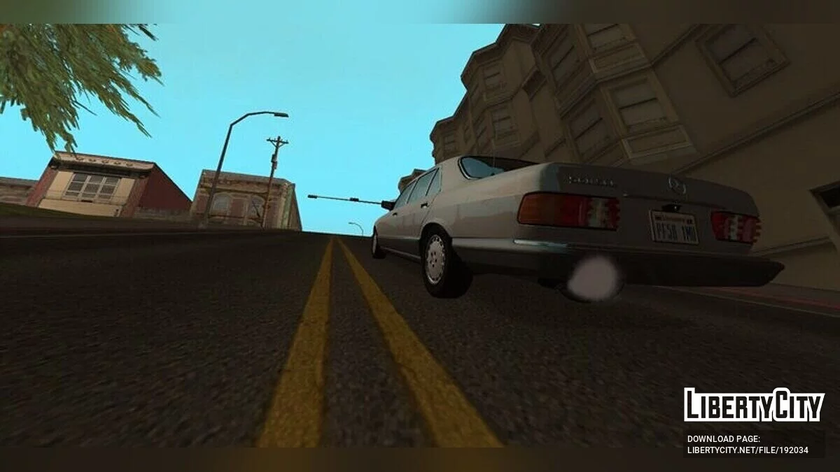 Mercedes-Benz 560SEL / GTA San Andreas (iOS, Android)