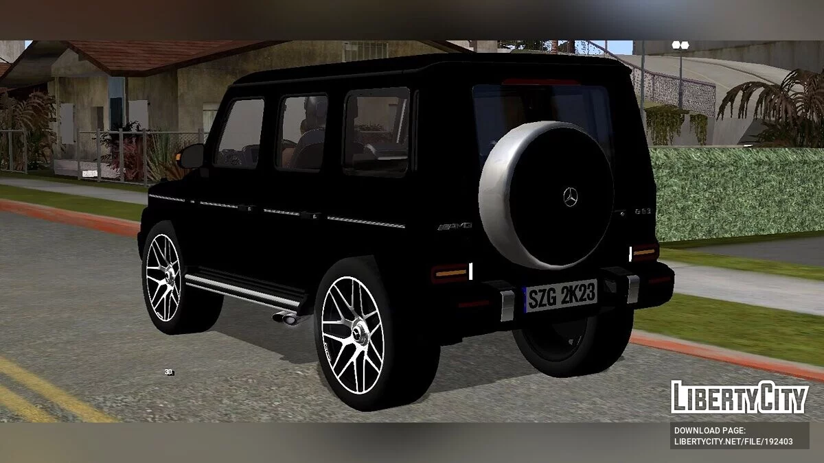 Mercedes-Benz AMG G63 2022 (только DFF) / GTA San Andreas (iOS, Android)