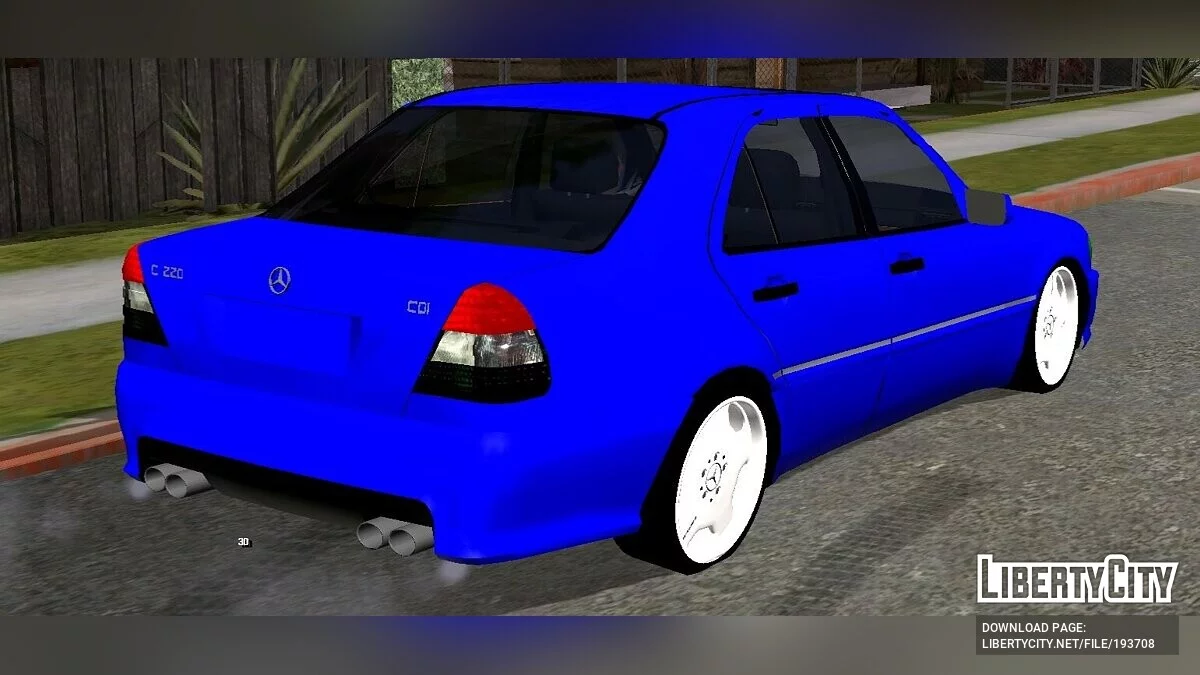 Mercedes-Benz C220 w202 (только DFF) / GTA San Andreas (iOS, Android)