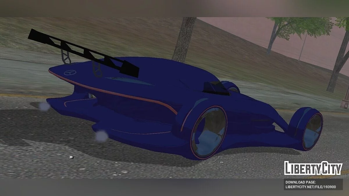 Mercedes-Benz Silver Lighting (только DFF) / GTA San Andreas (iOS, Android)