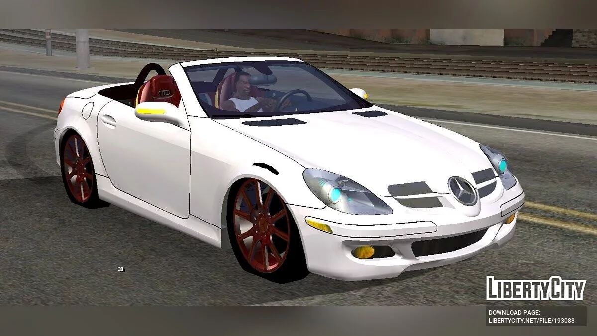 Mercedes-Benz SLK350 (только DFF) / GTA San Andreas (iOS, Android)