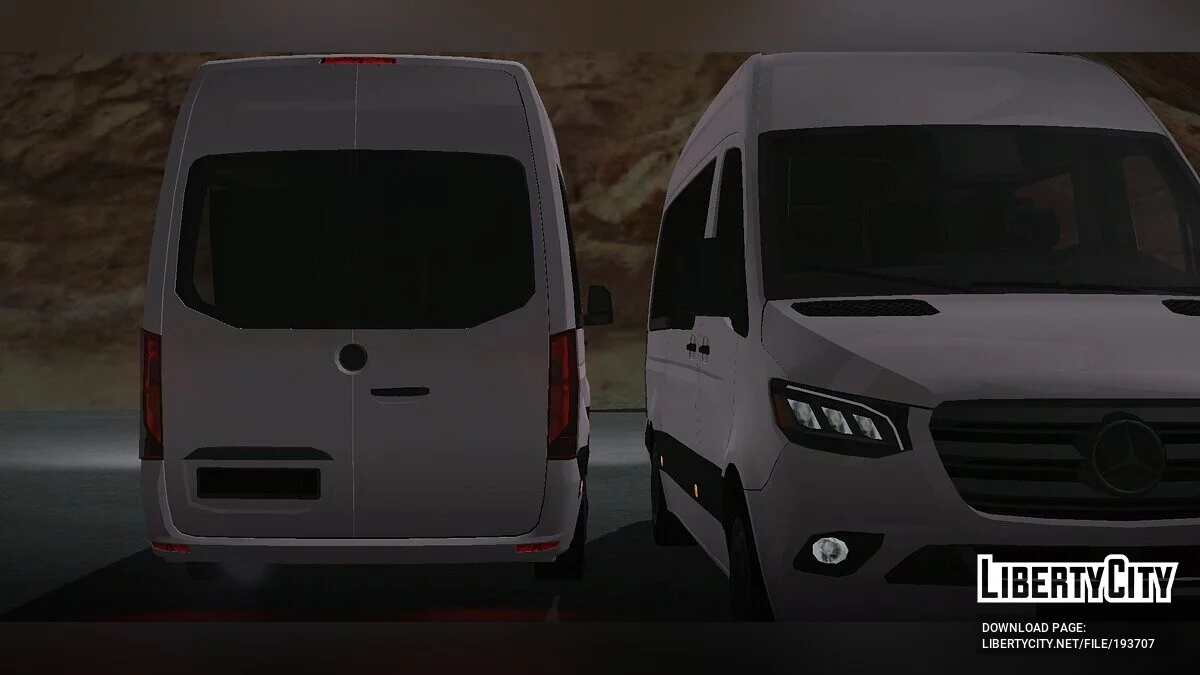 Mercedes-Benz Sprinter (только DFF) / GTA San Andreas (iOS, Android)