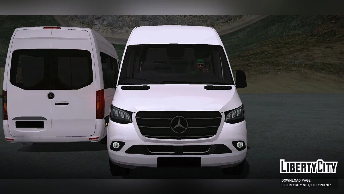 Mercedes-Benz Sprinter (только DFF) / GTA San Andreas (iOS, Android)