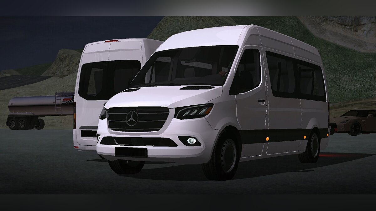 Скачать Mercedes-Benz Sprinter (только DFF) для GTA San Andreas (iOS,  Android)