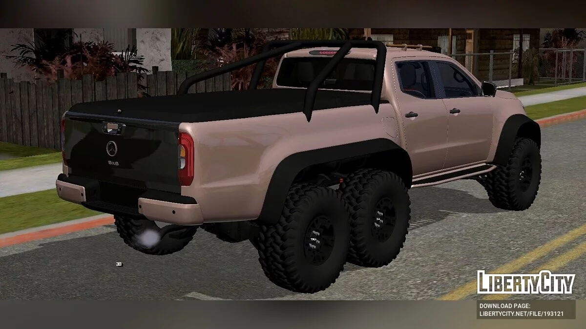 Mercedes-Benz X-Class 6x6 (только DFF) / GTA San Andreas (iOS, Android)