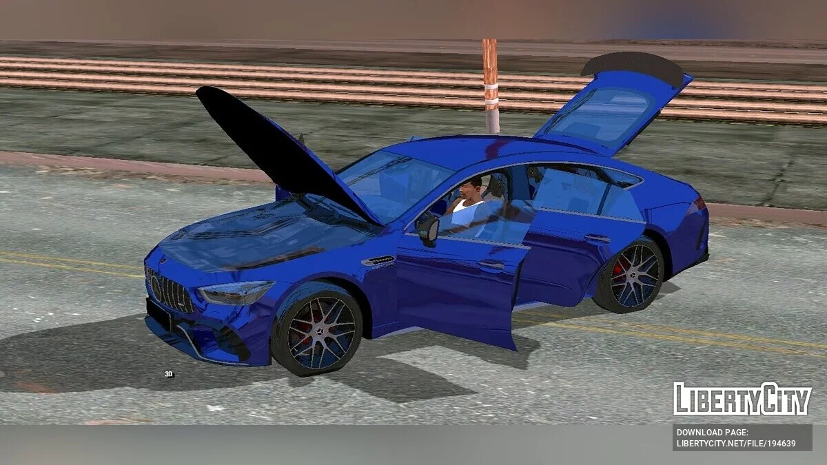 Mercedes-Benz AMG GT63s / GTA San Andreas (iOS, Android)