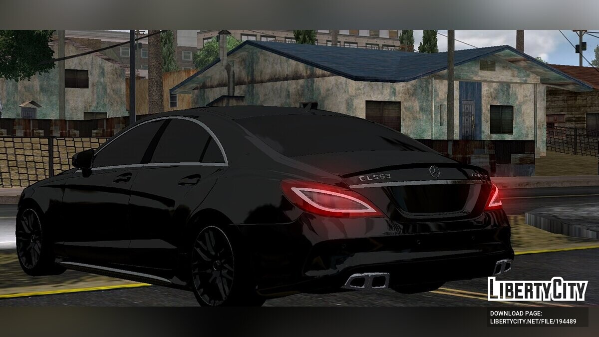 Скачать Mercedes-Benz CLS63 для GTA San Andreas (iOS, Android)