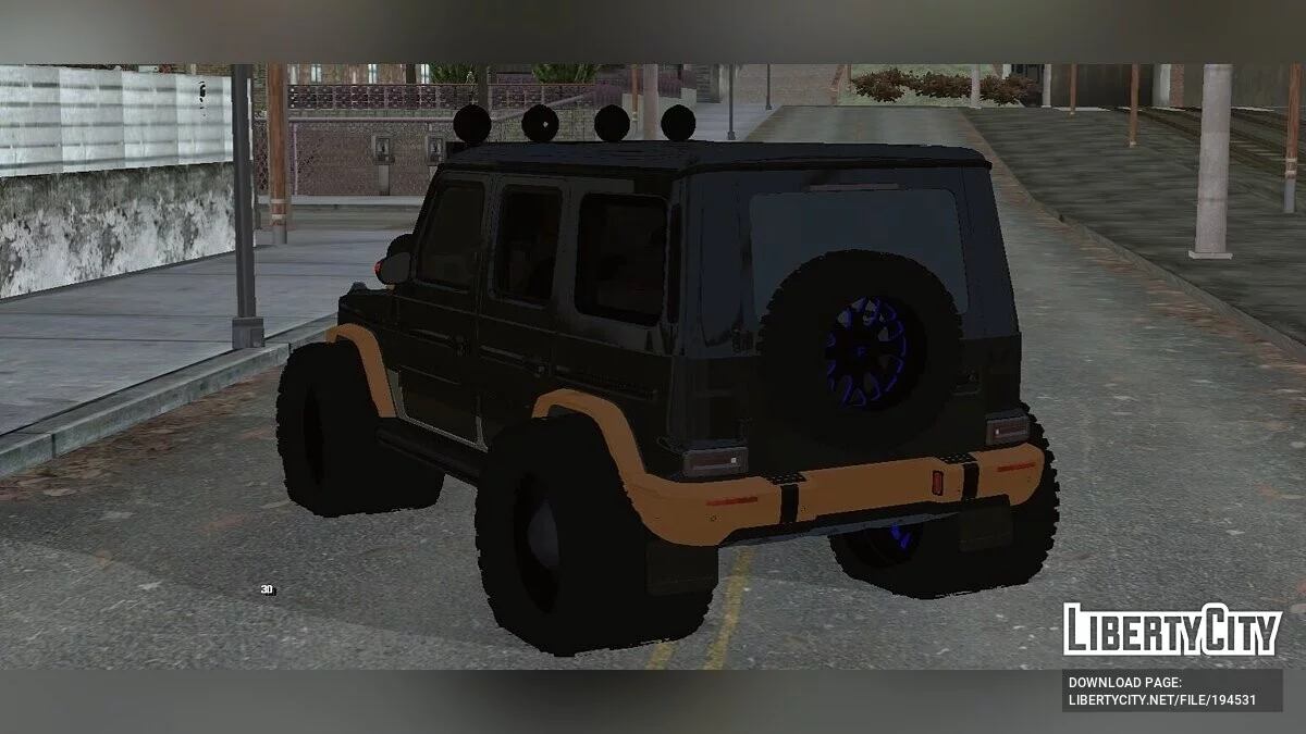 Mercedes-Benz G Wagon Off Road (только DFF) / GTA San Andreas (iOS, Android)