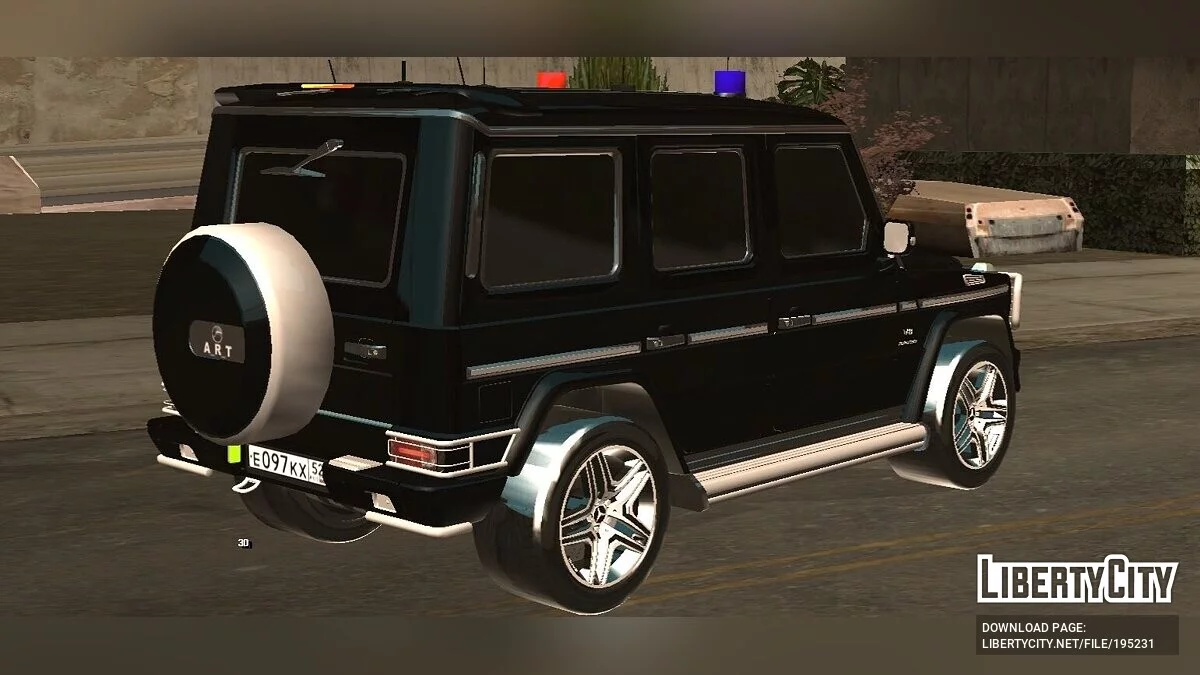 Mercedes-Benz G55 / GTA San Andreas (iOS, Android)