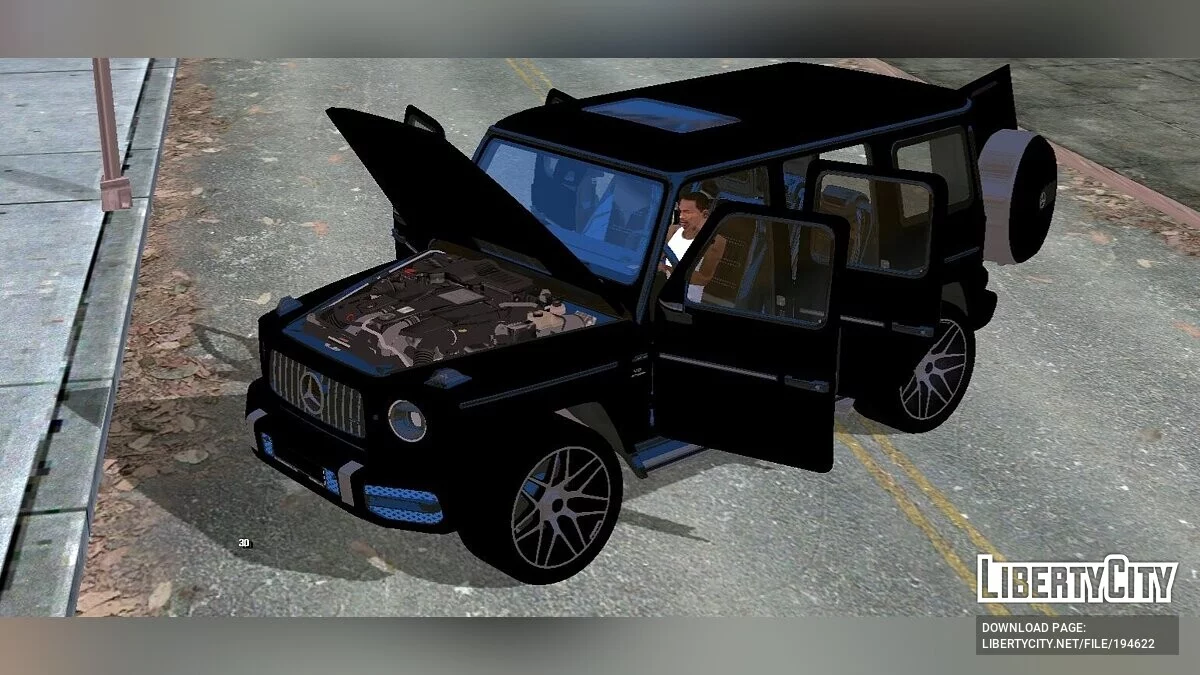 Mercedes-Benz G63 / GTA San Andreas (iOS, Android)