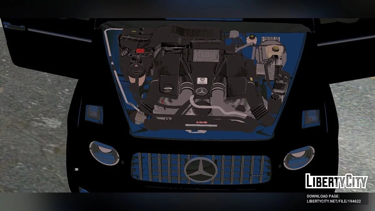 Mercedes-Benz G63 / GTA San Andreas (iOS, Android)