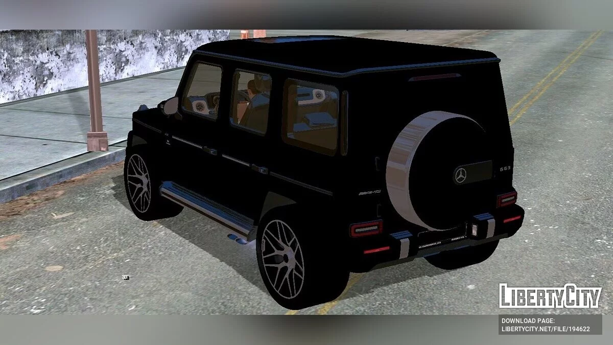 Mercedes-Benz G63 / GTA San Andreas (iOS, Android)