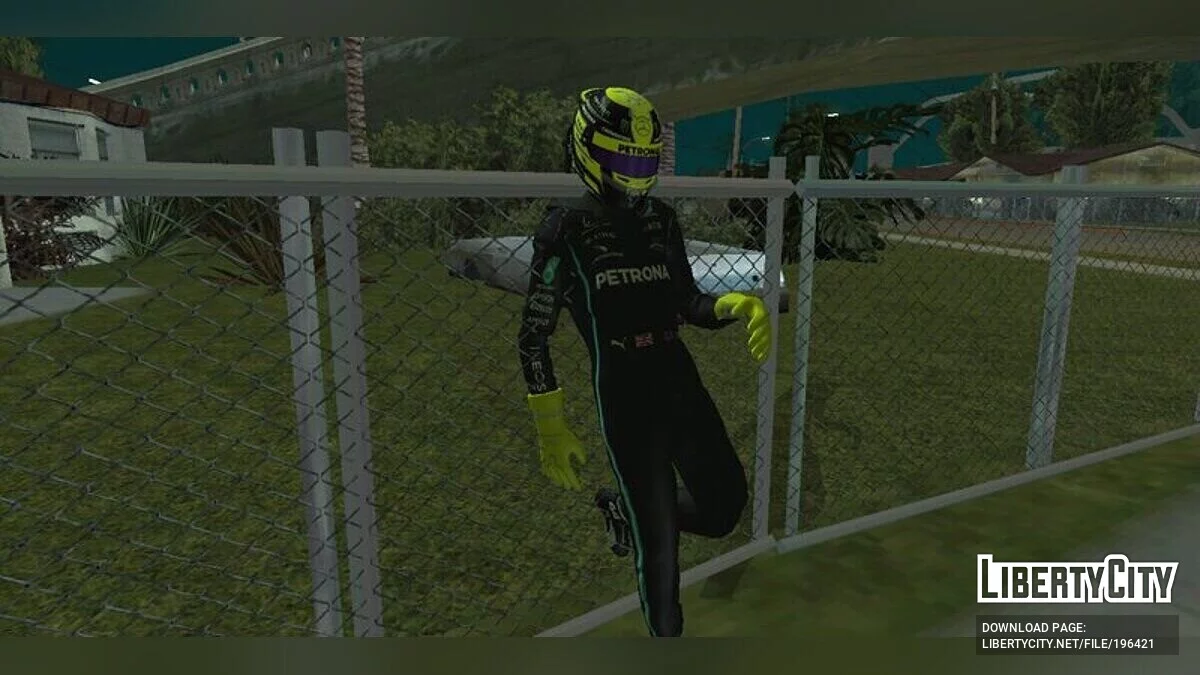 Mercedes-AMG F1 W12 with 2023 + Льюис Хэмилтон / GTA San Andreas (iOS, Android)