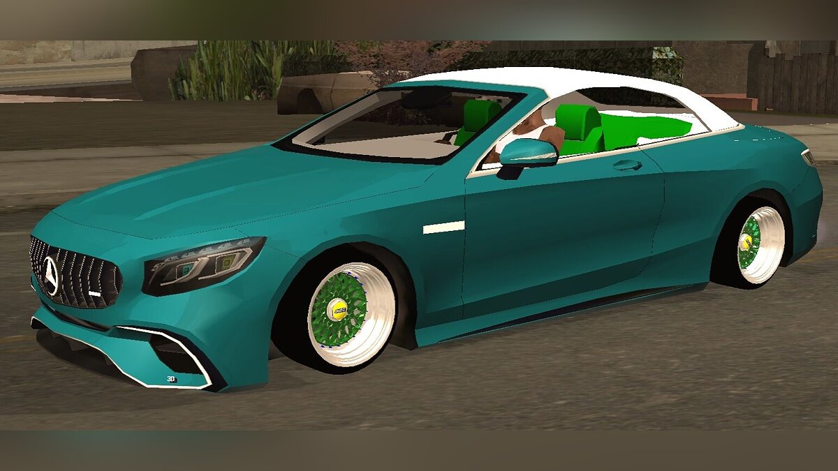 Скачать Mercedes-Benz AMG (только DFF) для GTA San Andreas (iOS, Android)