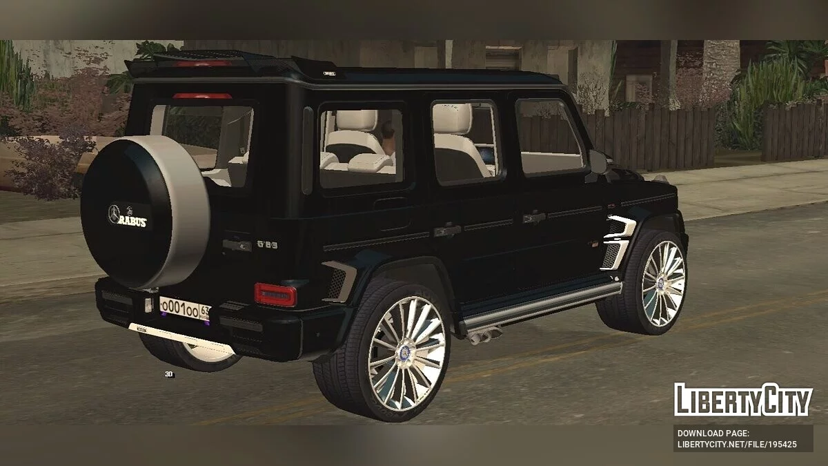Mercedes-Benz G63 / GTA San Andreas (iOS, Android)