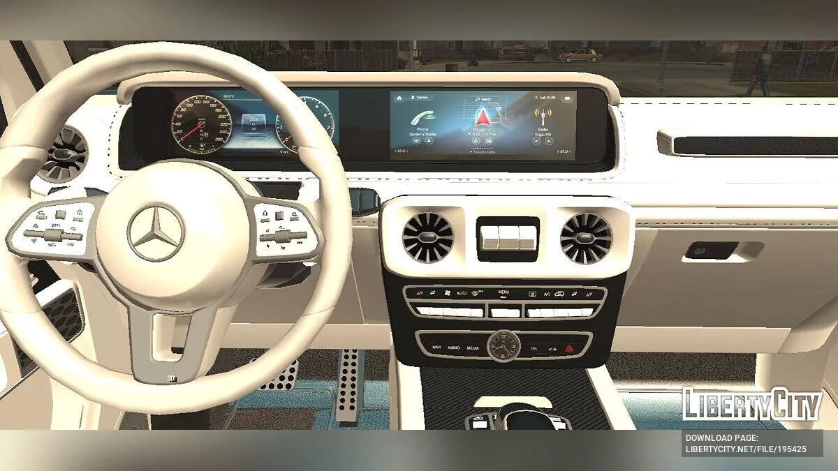 Mercedes-Benz G63 / GTA San Andreas (iOS, Android)