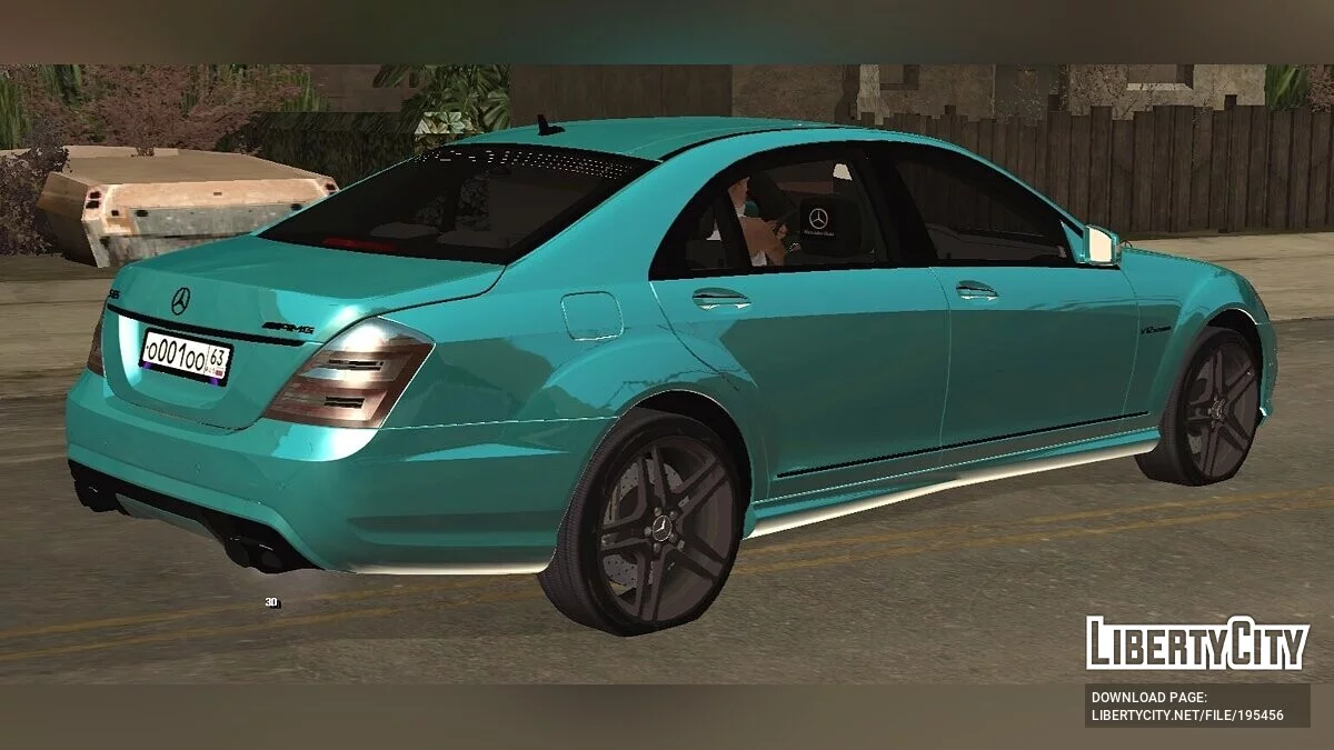 Mercedes-Benz W221 / GTA San Andreas (iOS, Android)