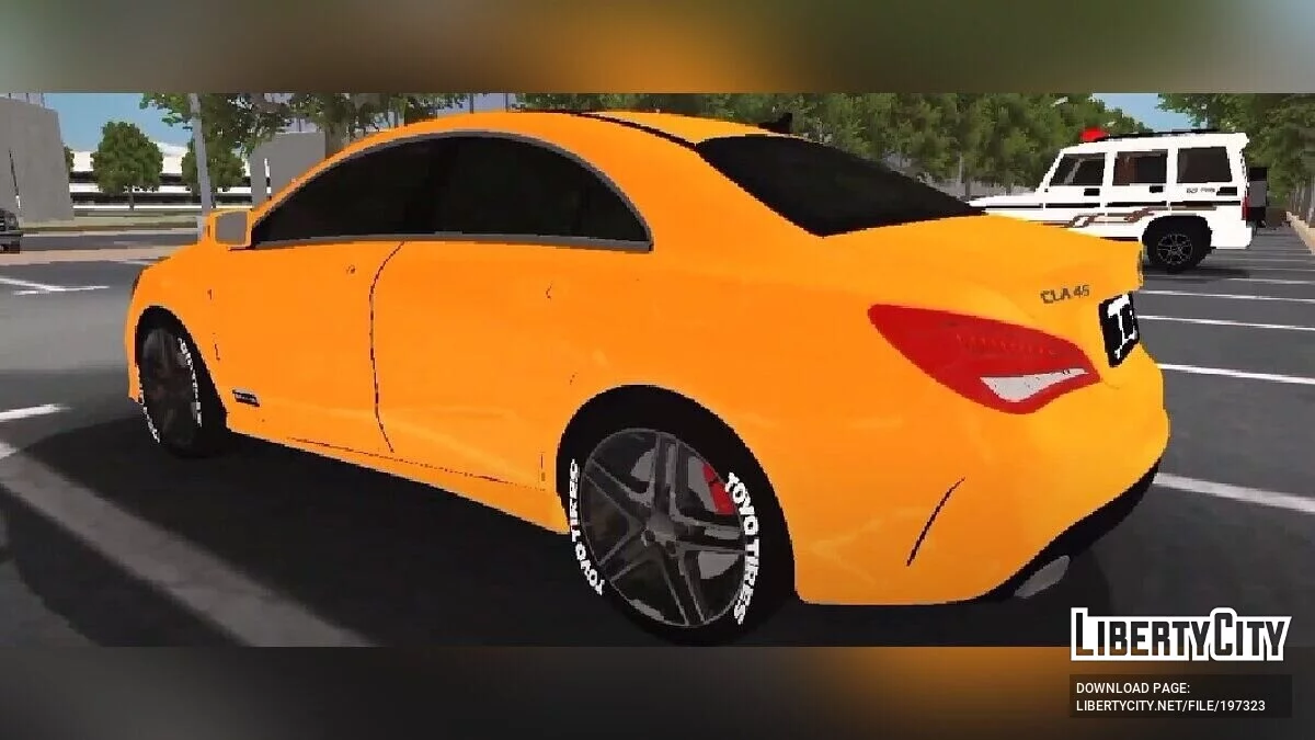 Mercedes-Benz Amg Cla-45 (только DFF) / GTA San Andreas (iOS, Android)