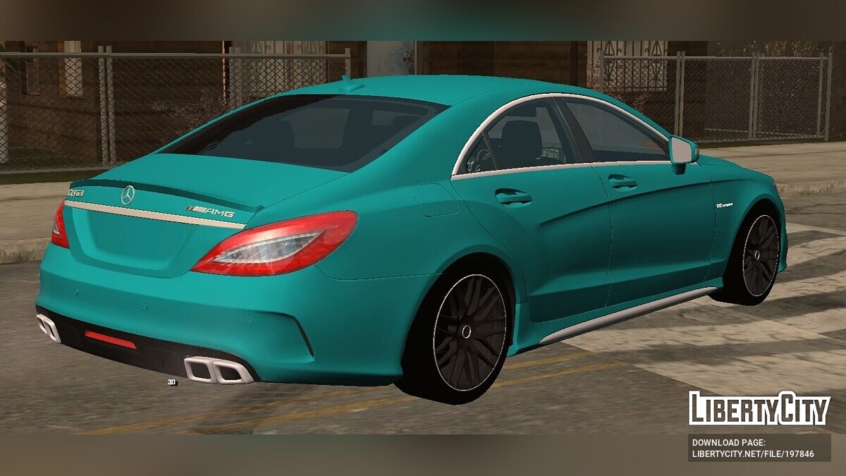 Скачать Mercedes-Benz CLS G63 (только DFF) для GTA San Andreas (iOS,  Android)