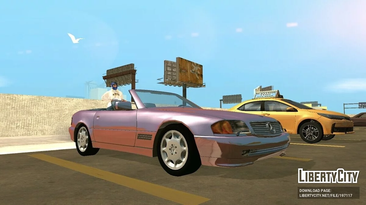 Mercedes SL500 2002 (только DFF) / GTA San Andreas (iOS, Android)
