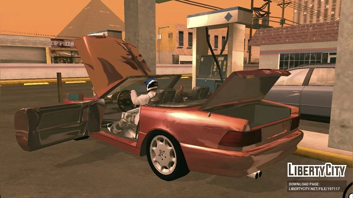 Mercedes SL500 2002 (только DFF) / GTA San Andreas (iOS, Android)