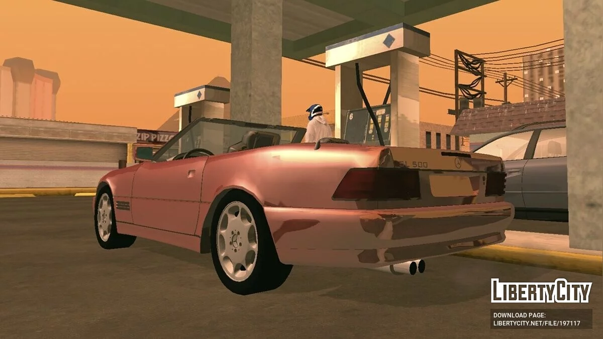 Mercedes SL500 2002 (только DFF) / GTA San Andreas (iOS, Android)