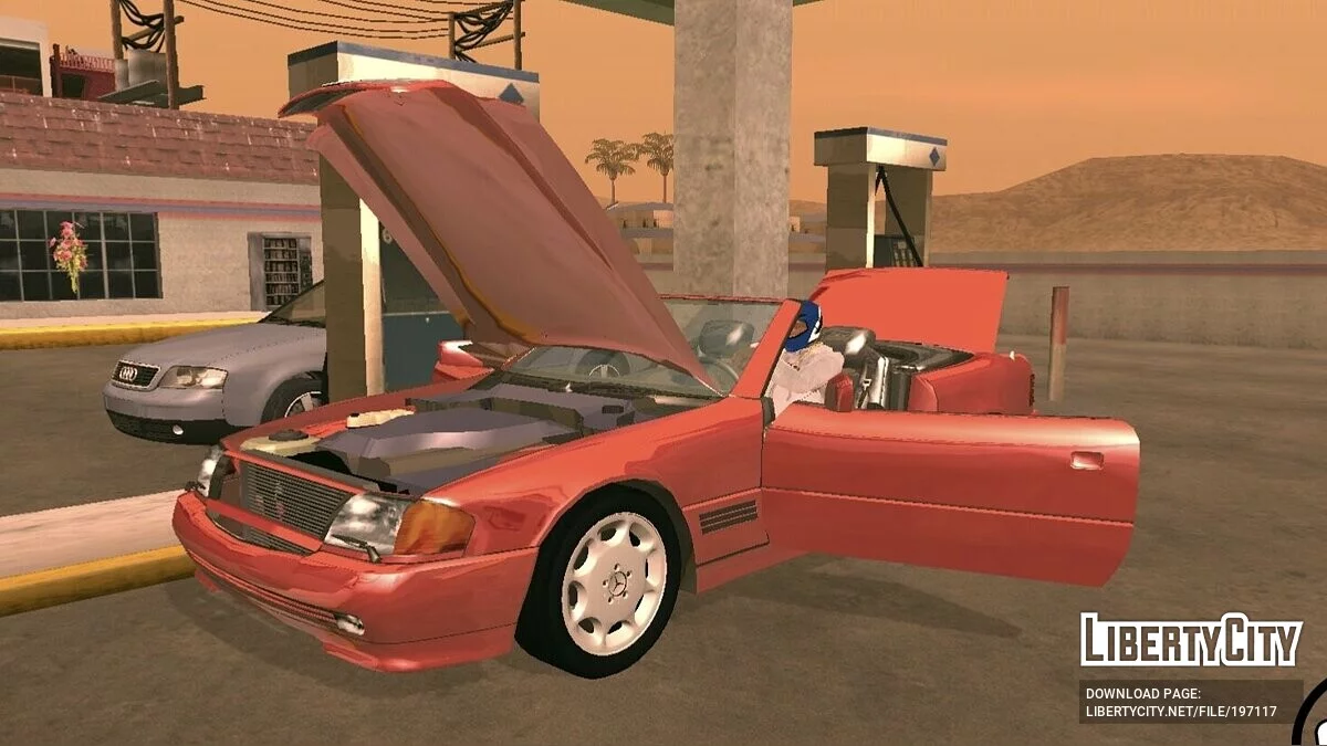 Mercedes SL500 2002 (только DFF) / GTA San Andreas (iOS, Android)