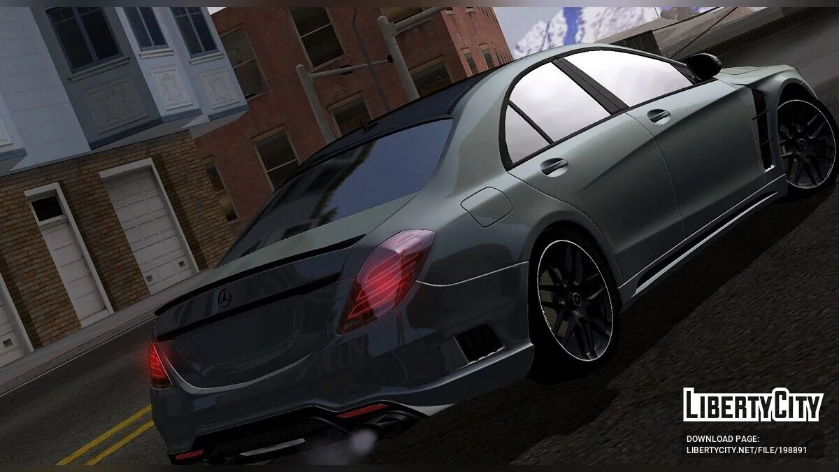 Mercedes-Benz W222 S65 Bisson (только DFF) / GTA San Andreas (iOS, Android)