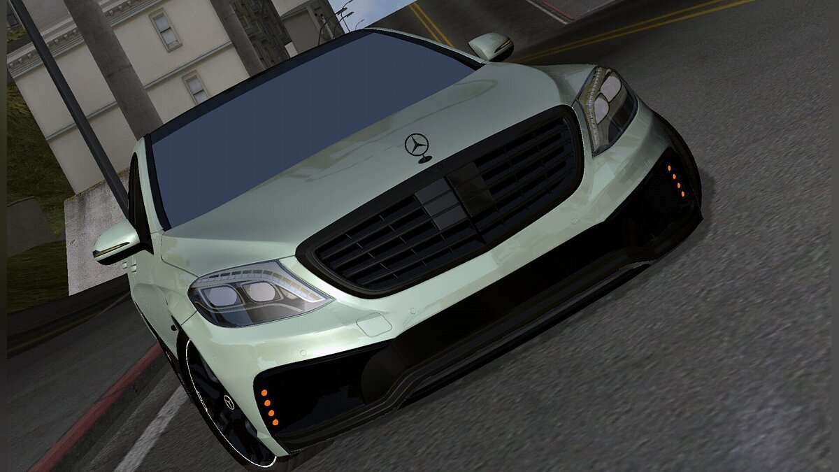 Скачать Mercedes-Benz W222 S65 Bisson (только DFF) для GTA San Andreas  (iOS, Android)