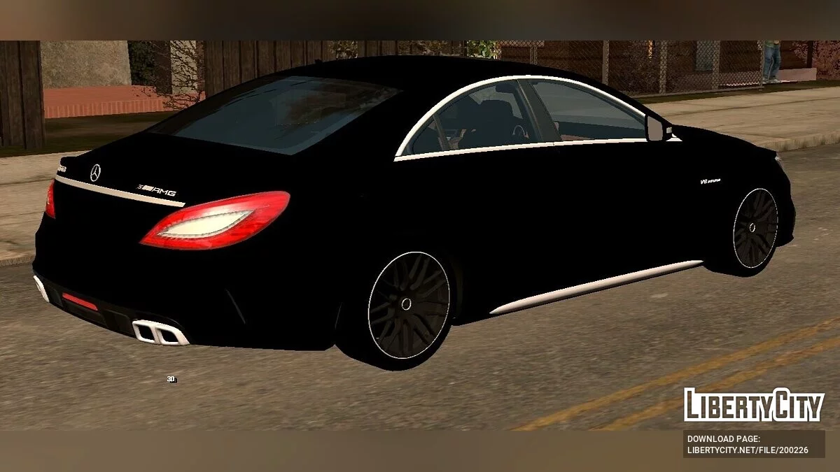 Mercedes-Benz CLS63 (только DFF) / GTA San Andreas (iOS, Android)