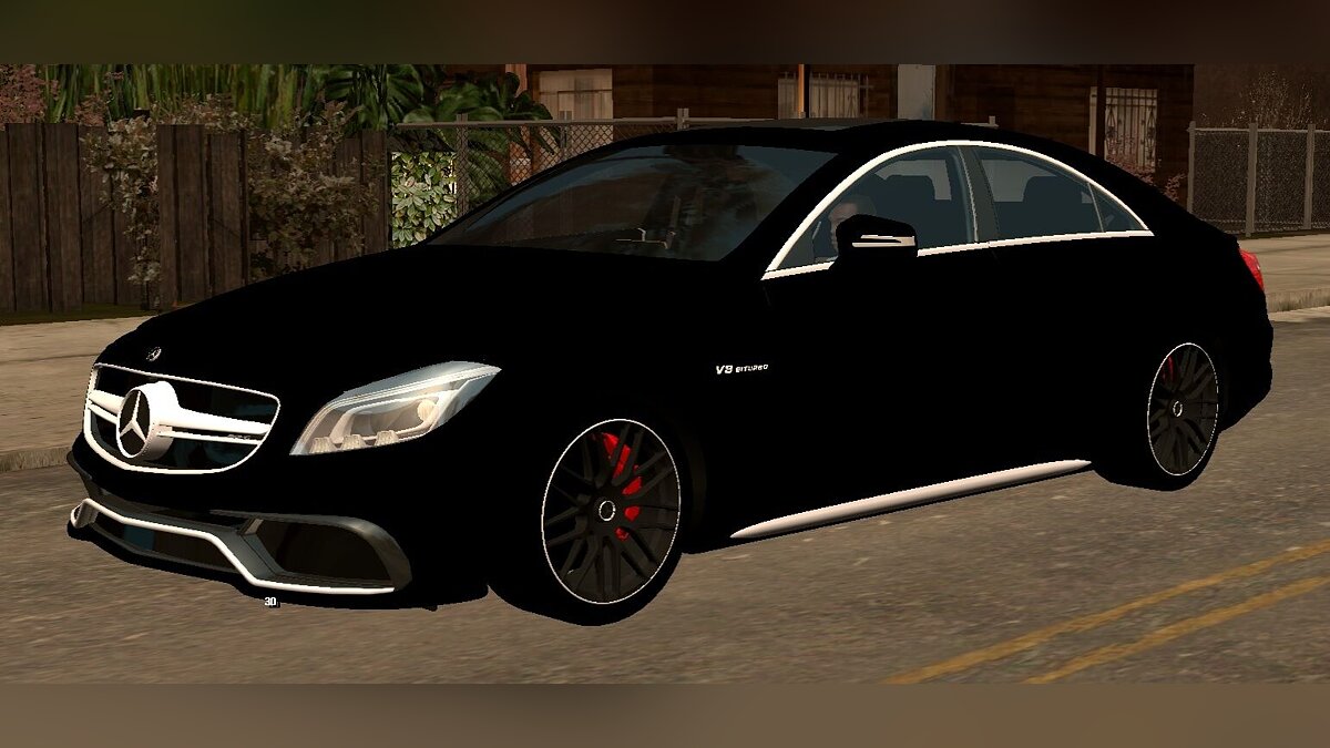 Скачать Mercedes-Benz CLS63 (только DFF) для GTA San Andreas (iOS, Android)