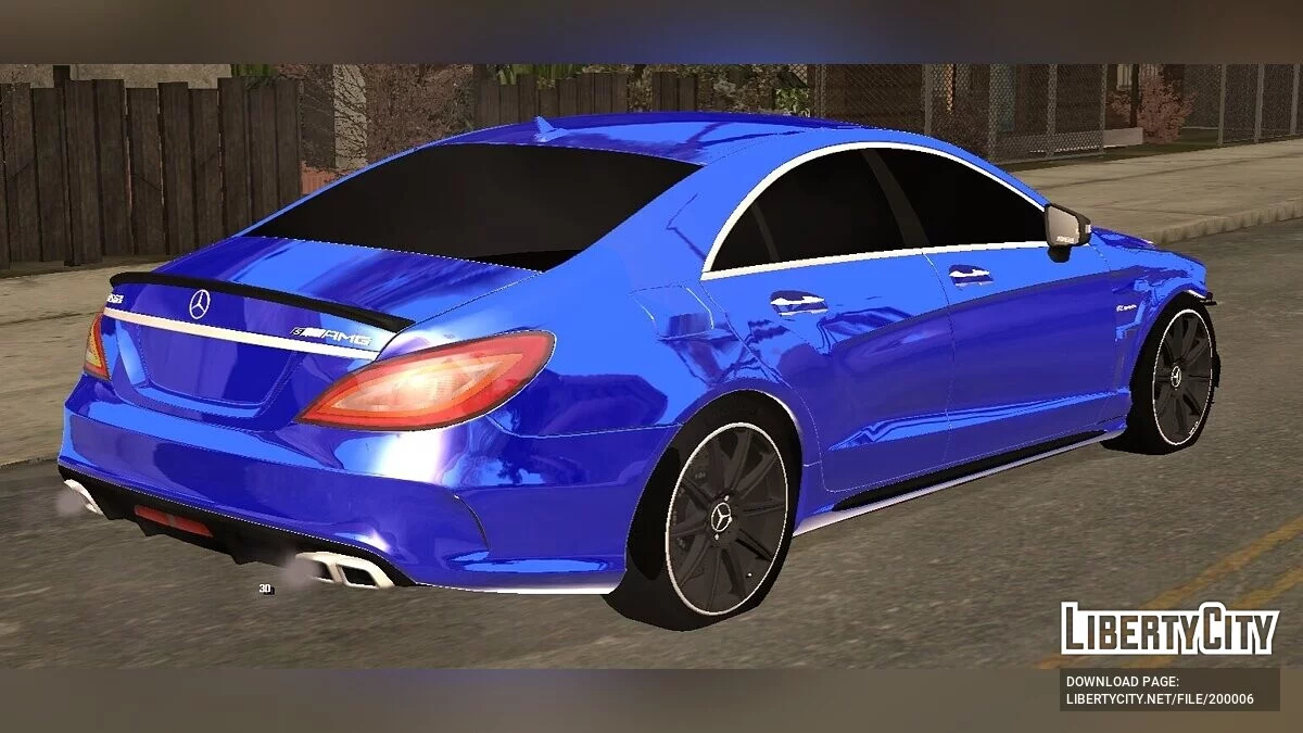 Mercedes-Benz CLS63 Убитый / GTA San Andreas (iOS, Android)