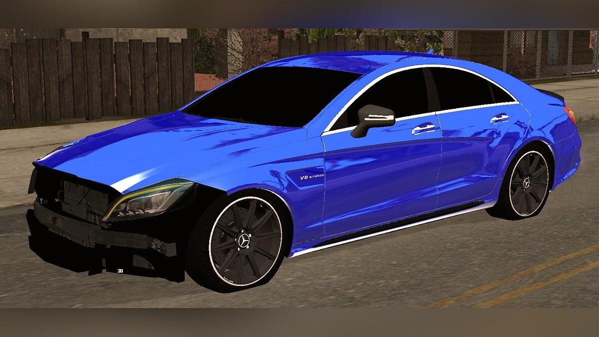 Скачать Mercedes-Benz CLS63 Убитый для GTA San Andreas (iOS, Android)