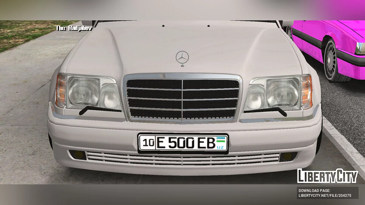 Mercedes Benz E500 W124 / GTA San Andreas (iOS, Android)