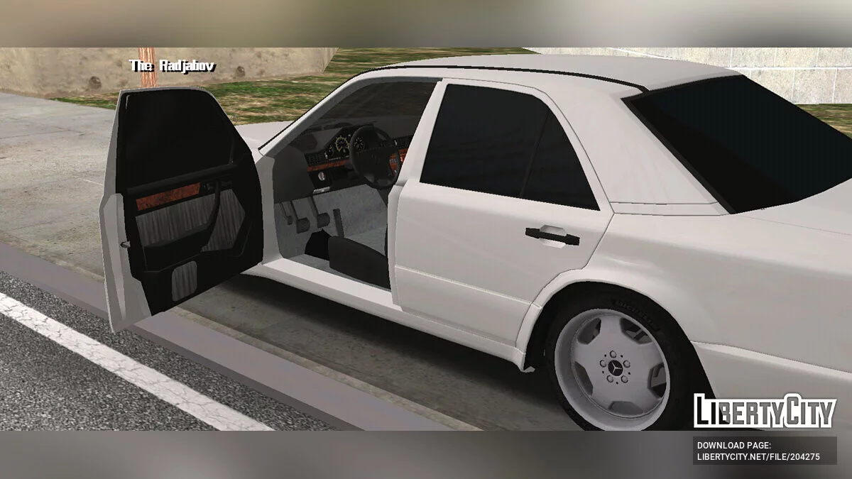 Mercedes Benz E500 W124 / GTA San Andreas (iOS, Android)