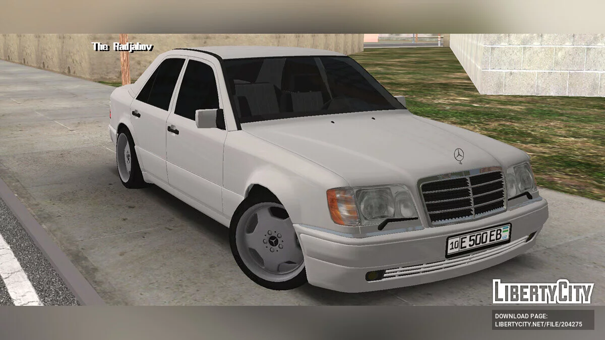 Mercedes Benz E500 W124 / GTA San Andreas (iOS, Android)