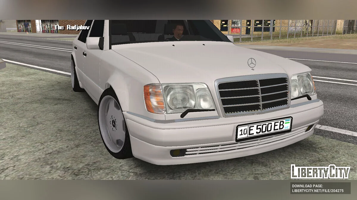 Mercedes Benz E500 W124 / GTA San Andreas (iOS, Android)