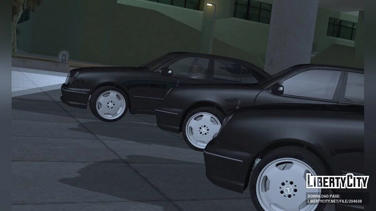 Mercedes-Benz E55 AMG (W210) / GTA San Andreas (iOS, Android)