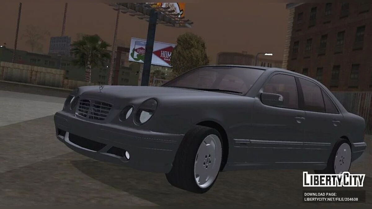 Mercedes-Benz E55 AMG (W210) / GTA San Andreas (iOS, Android)