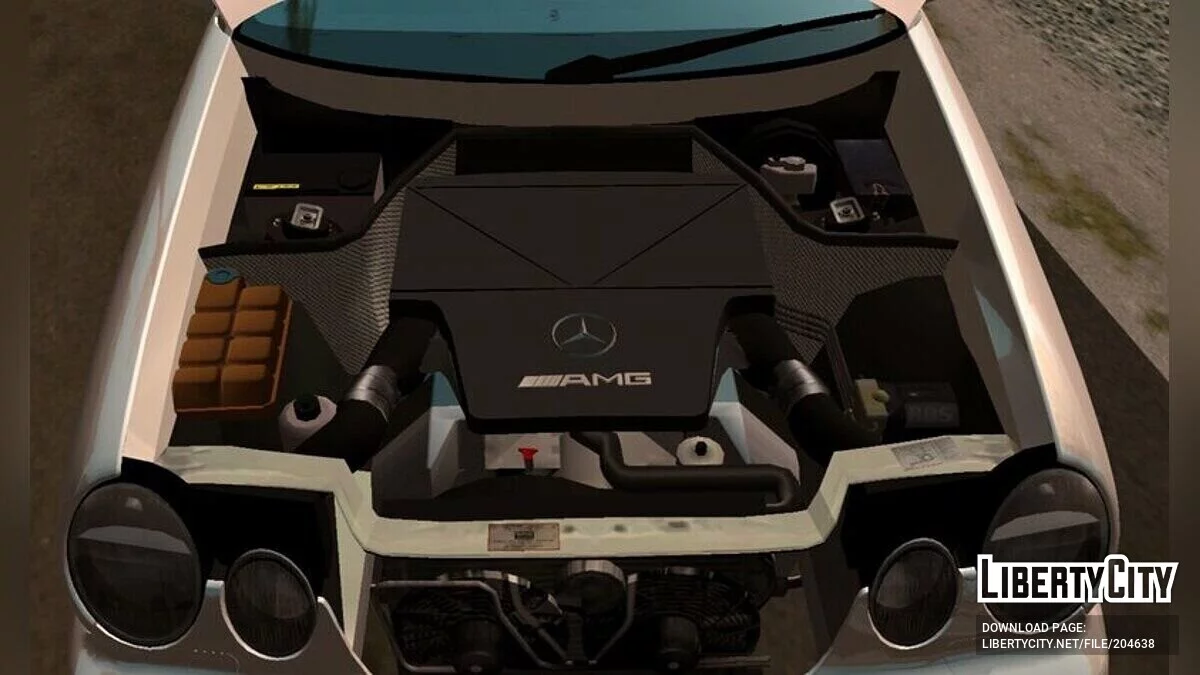 Mercedes-Benz E55 AMG (W210) / GTA San Andreas (iOS, Android)